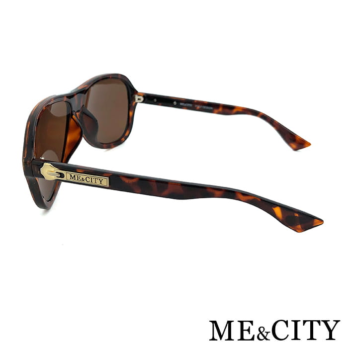 【ME&CITY】 簡約騎士時尚太陽眼鏡 抗UV (ME 110001 J520) 5