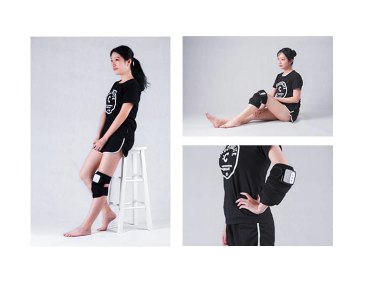 【呈云】【Massage】熱敷震動膝蓋關節按摩器(彈力透氣綁帶設計) 12