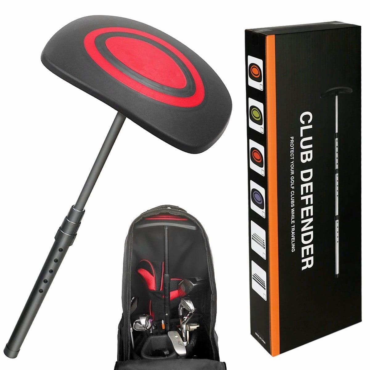 ⛳最新夯款-高爾夫球袋支撑桿架(四節)/ 鋁合金可調節支撑桿 維持球袋形狀【GF04036】 5