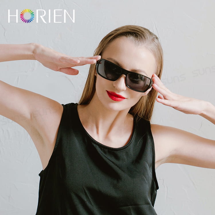 【HORIEN】海儷恩 時尚方框偏光太陽眼鏡 抗UV (HN 1105 L01) 1