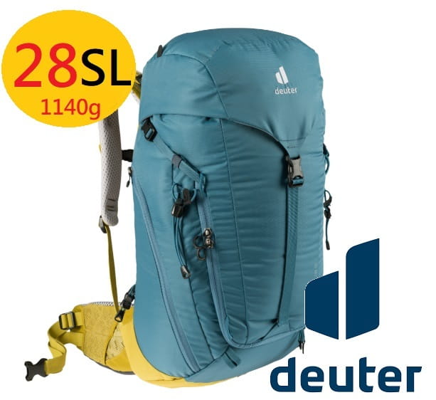deuter 德國TRAIL輕量拔熱透氣背包/登山背包女性窄肩款28SL(3440421海軍藍) 0