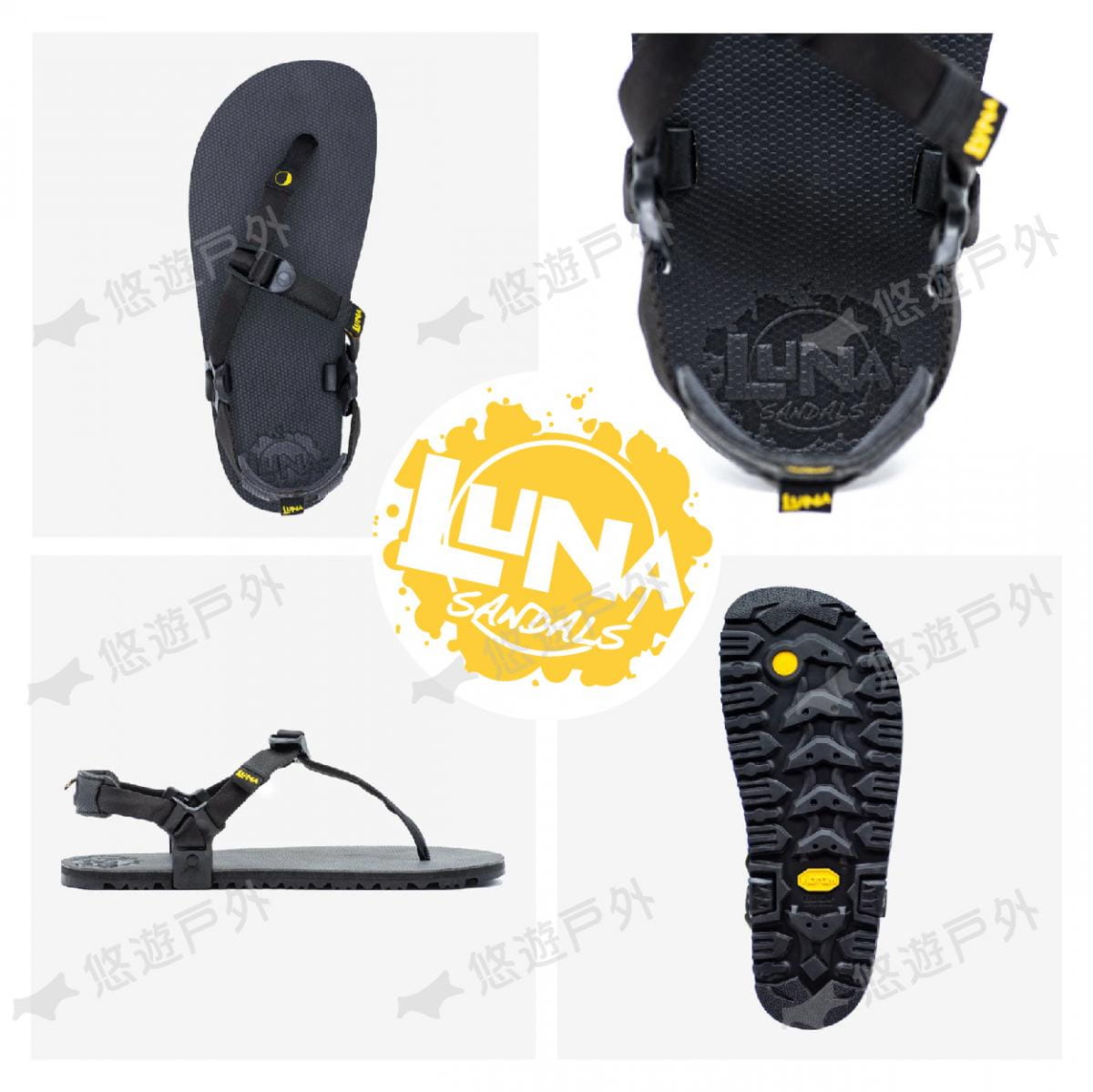 【Luna Sandals】Oso Flaco Winged 涼鞋 7mm款 悠遊戶外 6