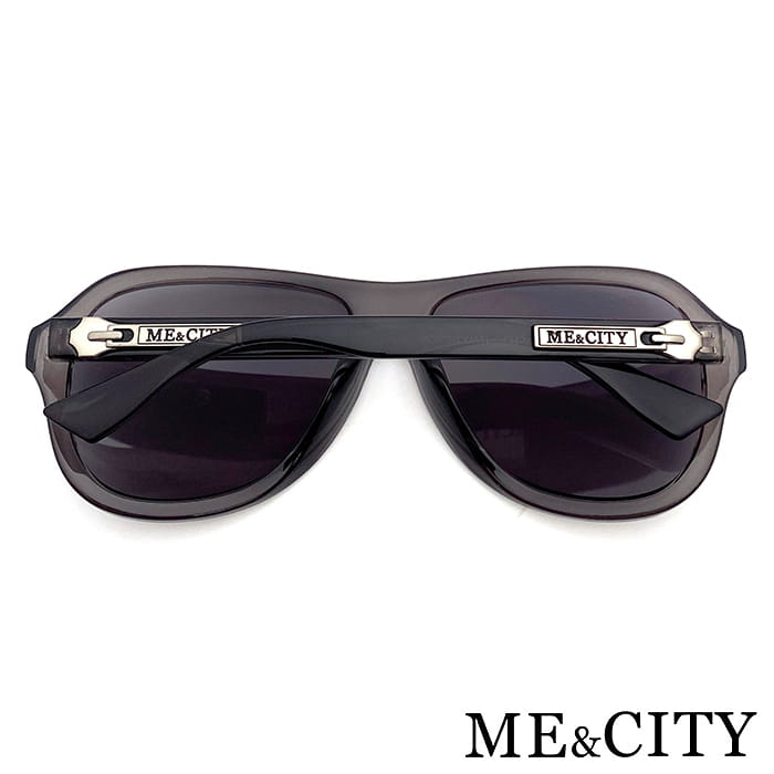 【ME&CITY】 簡約騎士時尚太陽眼鏡 抗UV (ME 110001 C102) 7