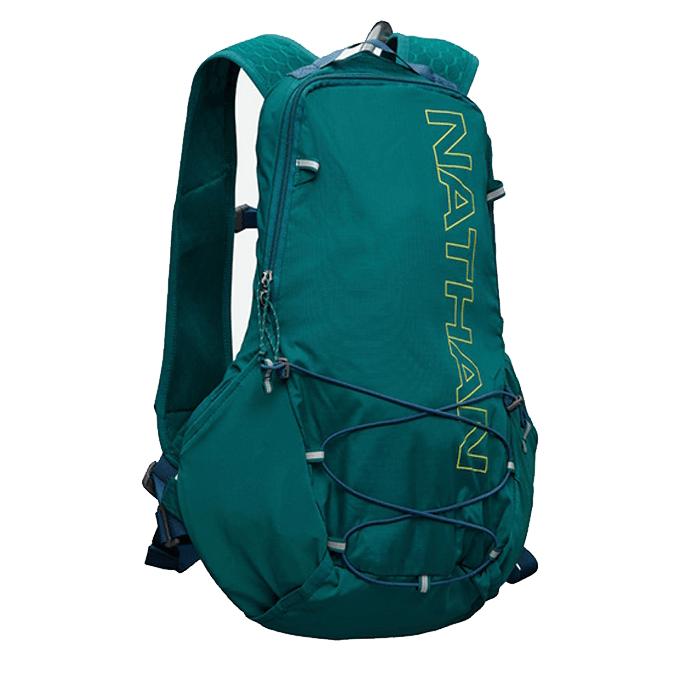 【美國NATHAN專業運動品牌】美國NATHAN-Crossover Pack-10L 健行野跑背包-風暴綠NA30330SF 2