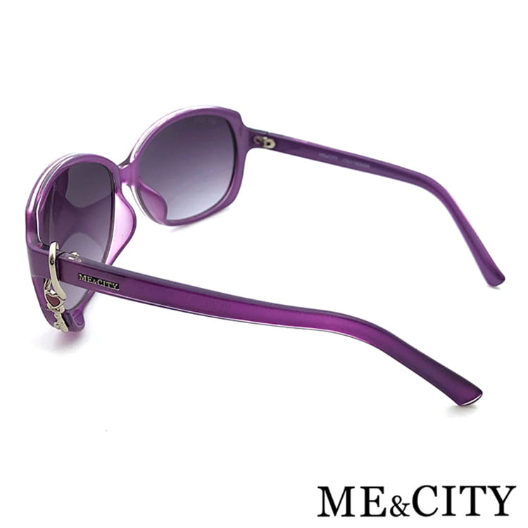 【ME&CITY】 甜美心型鎖鍊太陽眼鏡 抗UV (ME 1224 H06) 12
