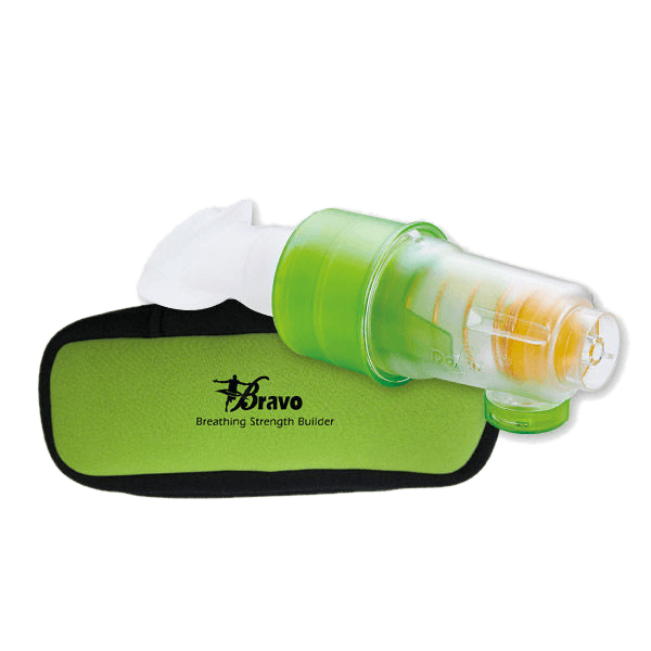 【X-BIKE】BRAVO舒呼樂 呼吸訓練器 一般款(青草綠) 血氧增加機制 0