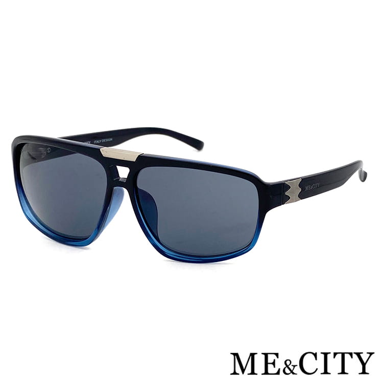 【ME&CITY】 復古紳士飛官框太陽眼鏡 抗UV400 (ME 1105 F01) 3