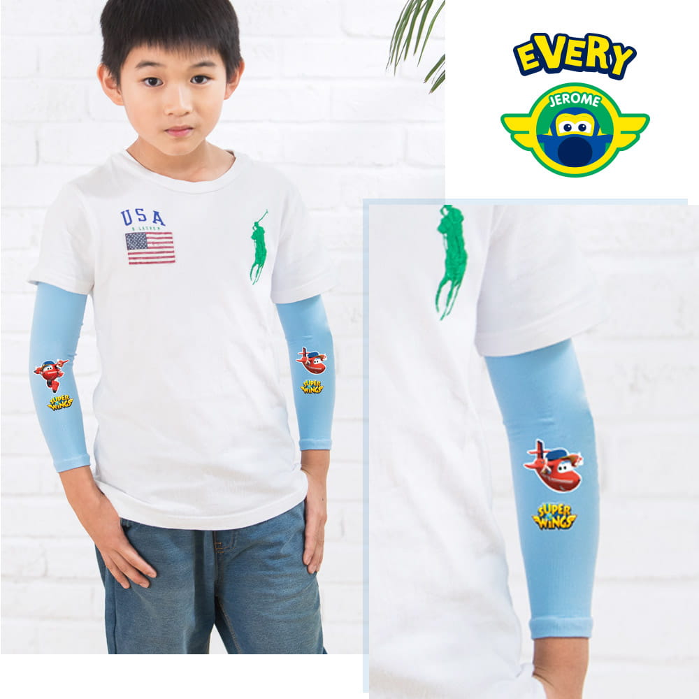 兒童高效涼感防蚊抗UV袖套-多款任選 16