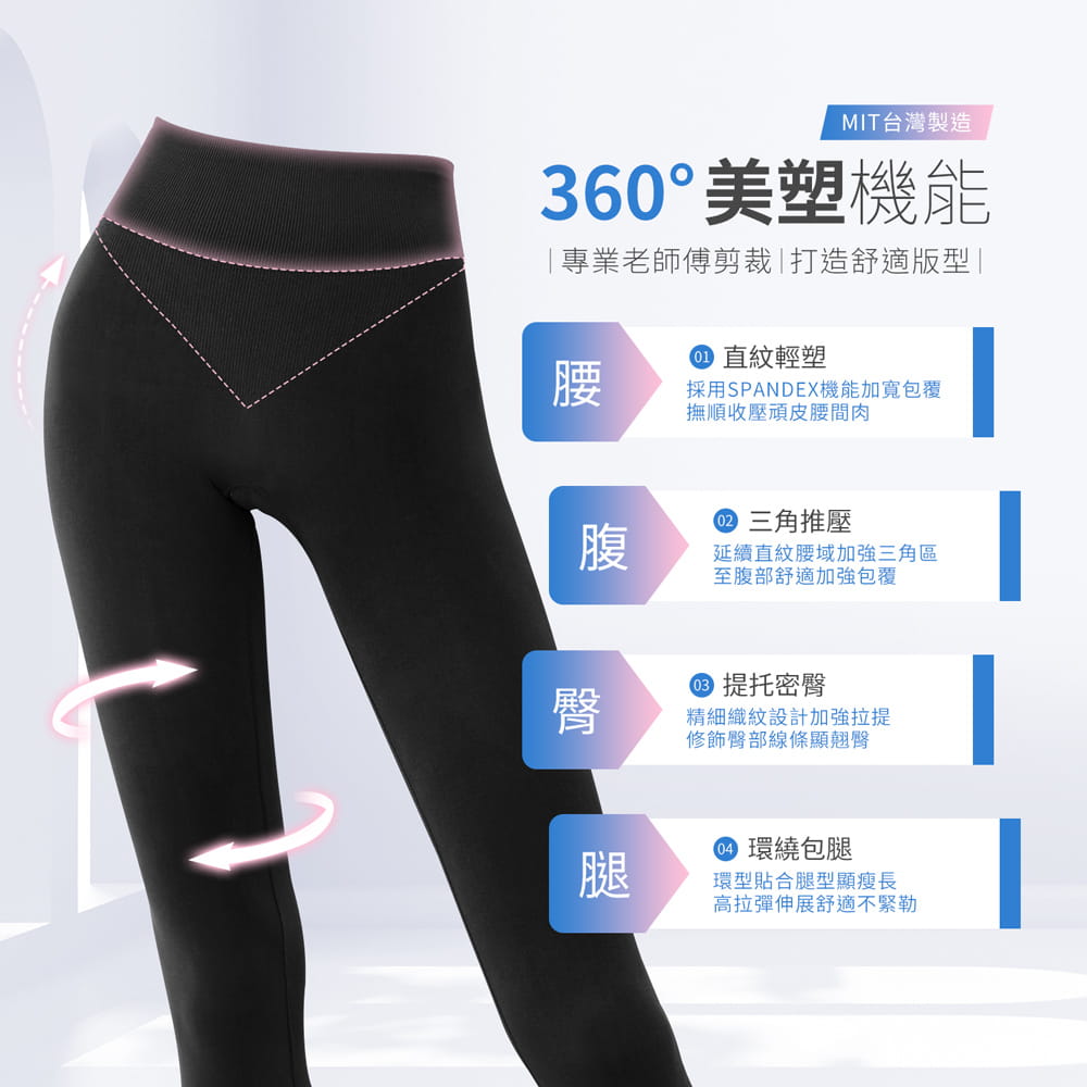 【GIAT】台灣製UPF50+涼感環腰美型褲 3