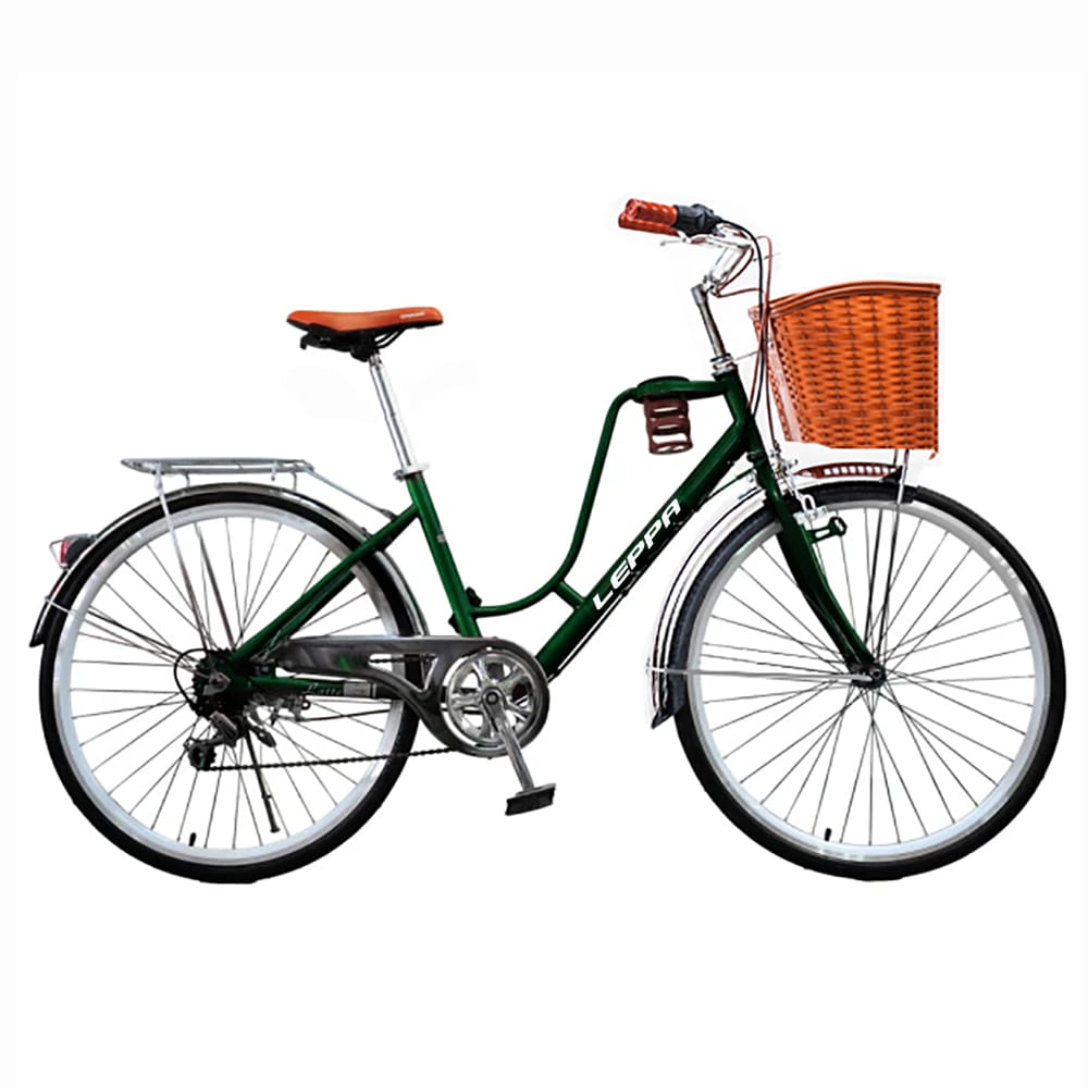 BIKEONE L4 LITE 246LADY 24吋6速 SHIMANO變速 復古時尚菜籃款淑女車 0
