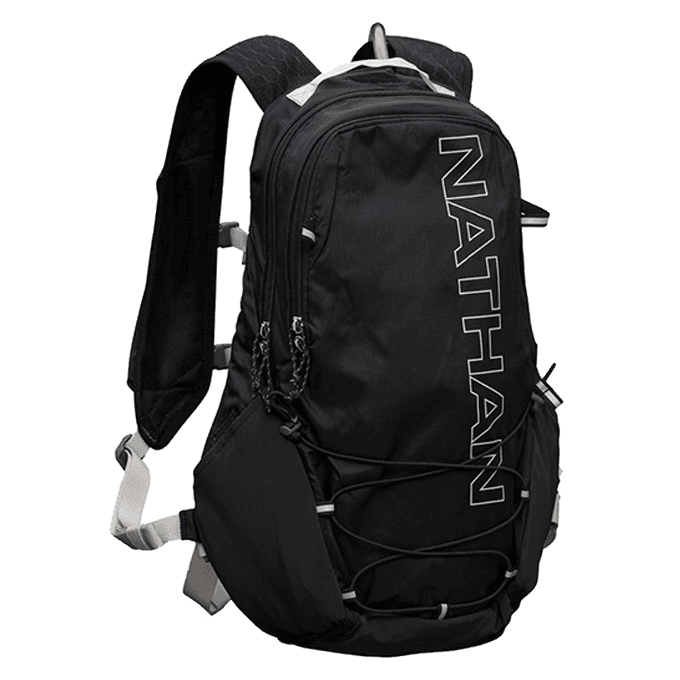【美國NATHAN專業運動品牌】美國NATHAN-Crossover Pack-15L 健行野跑背包-黑NA30350BV 1