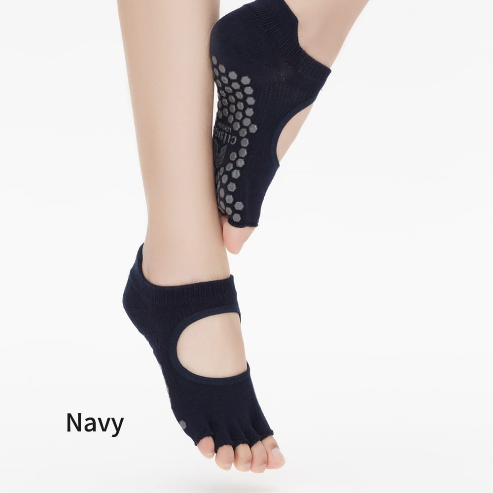 【Clesign】Toe Grip Socks 瑜珈露趾襪 8