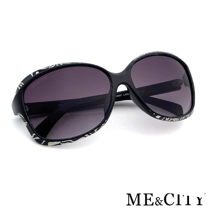 【ME&CITY】 皇室風格紋路簡約太陽眼鏡 抗UV (ME 120001 L400) 7