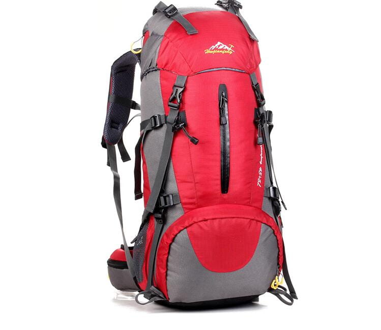 戶外專業品牌登山包徒步旅行野營包大容量防雨罩雙肩背包 4