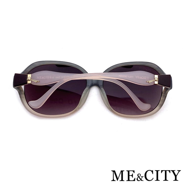 【ME&CITY】 甜美時尚大框太陽眼鏡 抗UV(ME 1210 D99) 10