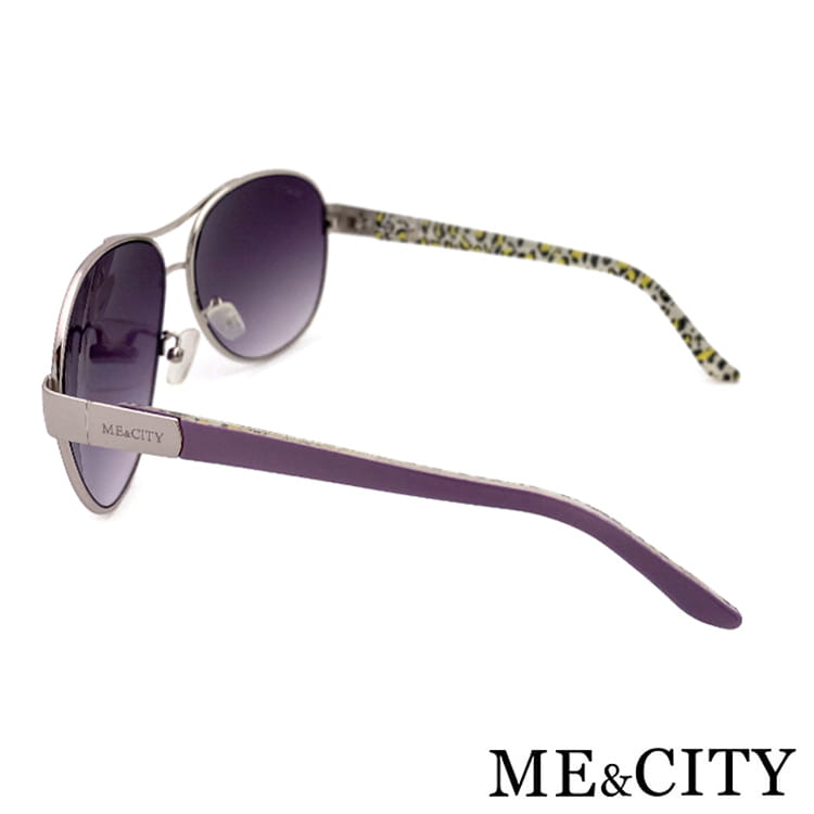 【ME&CITY】 歐式簡約雙色太陽眼鏡 抗UV (ME 110006 B633) 14