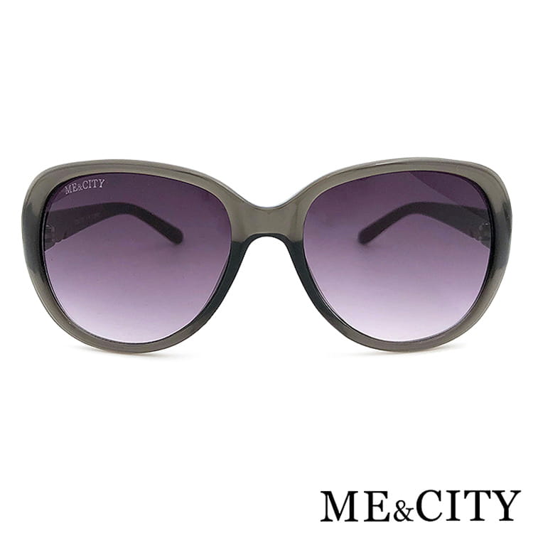 【ME&CITY】 歐美精緻M字母鑲鑽太陽眼鏡 抗UV (ME 1215 C01) 16