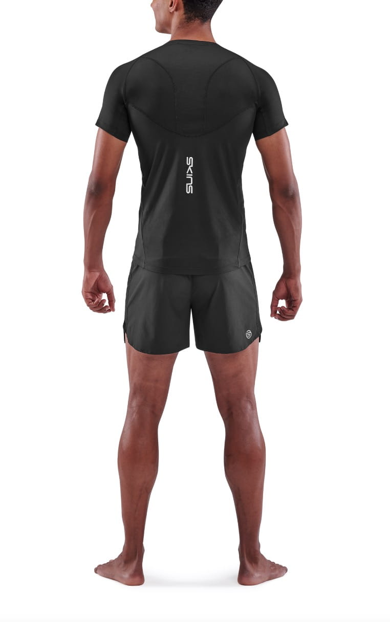 【澳洲SKINS壓縮服飾】澳洲SKINS-3訓練級短袖排汗衣(男)黑ST0150455(共四色) 7