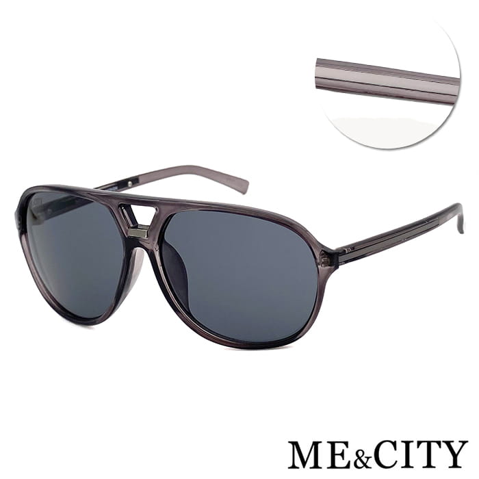 【ME&CITY】 時尚飛行員太陽眼鏡 抗UV (ME 110002 C101) 0