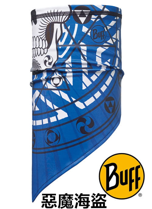 【登山屋】西班牙原裝 BUFF科技抗風刷毛三角巾 0