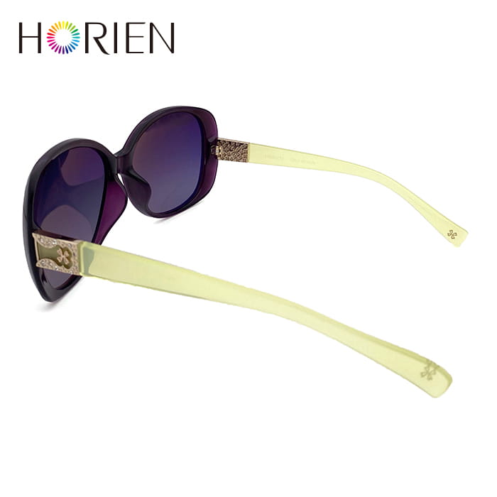 【HORIEN】海儷恩 簡約鑲鑽浪漫偏光太陽眼鏡 抗UV (HN 1207 H01) 7