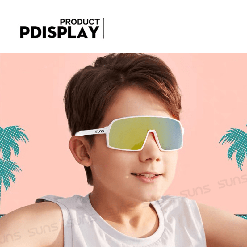【suns】時尚兒童運動太陽眼鏡 防風鏡/PC防爆鏡片 抗UV400 2