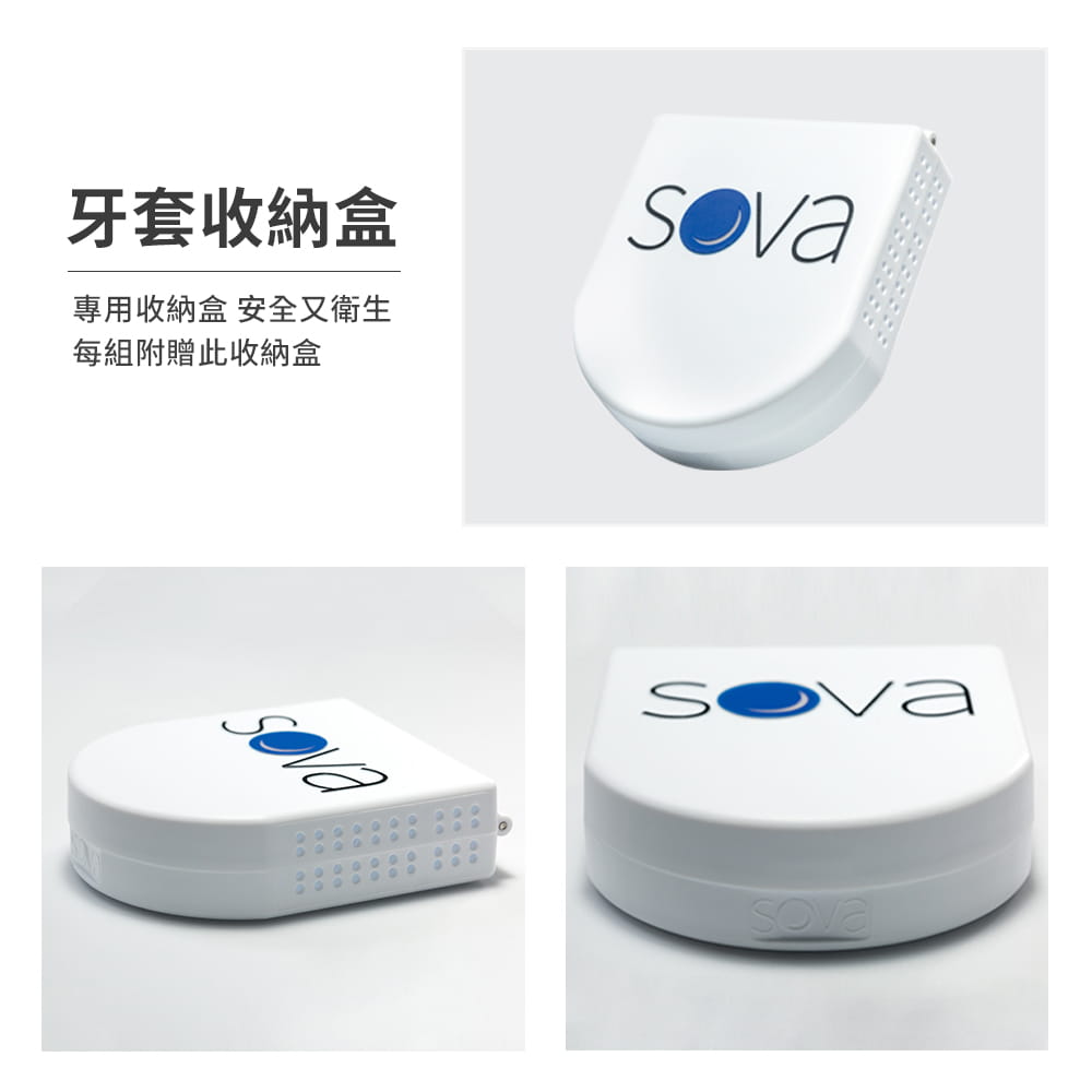 【SOVA】 3D 成人立體款 專業防磨牙牙套 ◆ 美國製 咬合板 客製化齒型 護牙套 夜間磨牙 TMJ 6