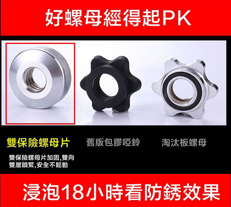 SPORTONE FIT-30 40KG純鋼啞鈴/PVC包膠啞鈴/調節啞鈴/智慧啞鈴/啞鈴 13