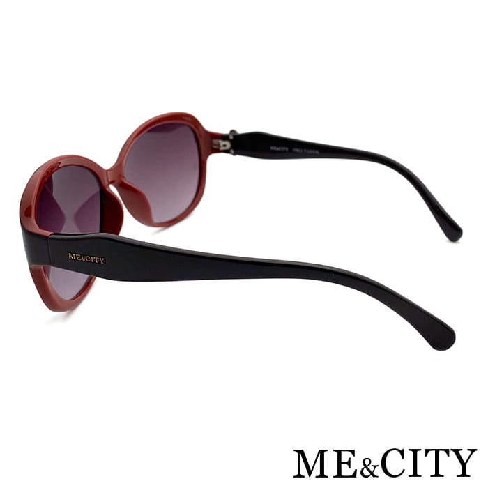 【ME&CITY】 【ME&CITY】 義式典雅簡約太陽眼鏡 抗UV (ME 1203 J01) 10