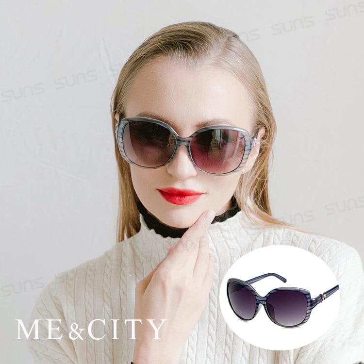 【ME&CITY】 甜美義式太陽眼鏡 抗UV (ME 120029 F552) 0