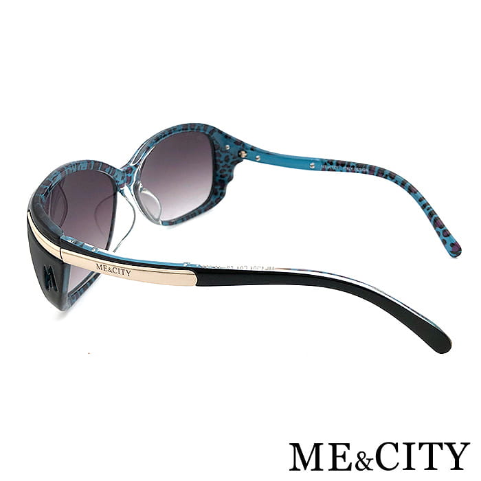 【ME&CITY】 歐美流線型漸層太陽眼鏡 抗UV (ME 1201 F01) 7