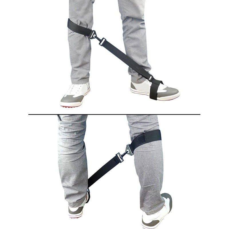 高爾夫腳部姿勢矯正器/糾正帶 新手訓練揮杆動作 穩定下盤 魔鬼氈可調長度【GF13001】 8