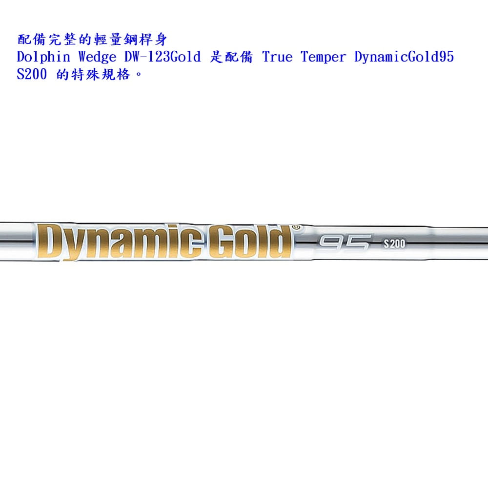 【CAIYI 凱溢】Kasco DW-123 金色閃亮海豚楔形挖起桿 新發行 7