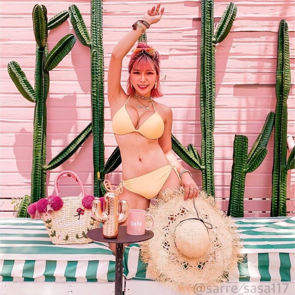 【SeasonsBikini】泳衣美胸集中比基尼【上衣】-陽光黃 4