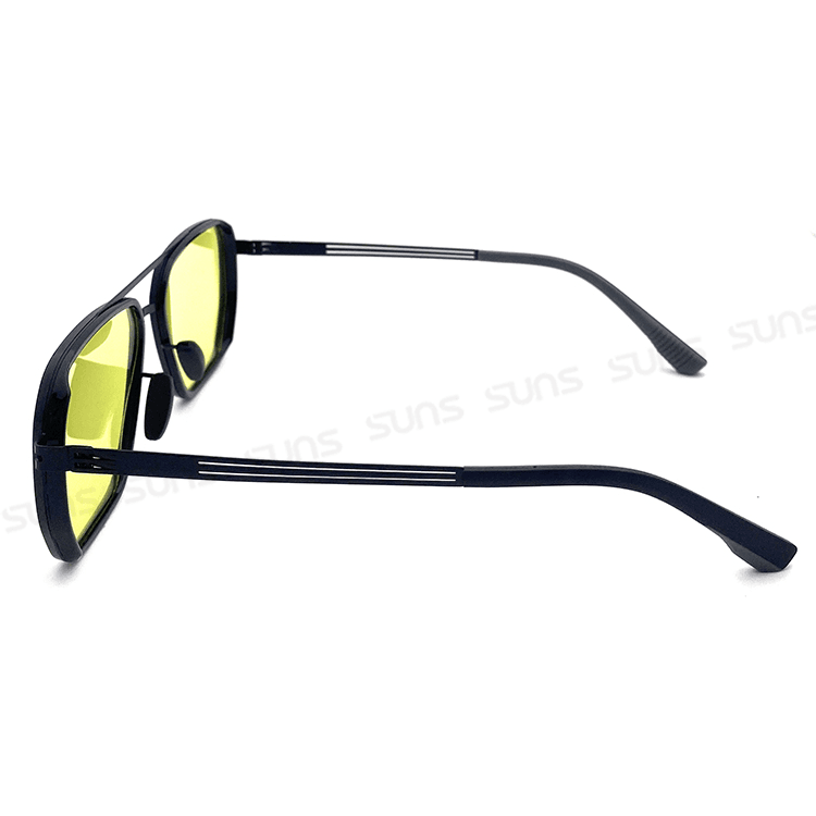 【suns】日夜兩用變色偏光太陽眼鏡 薄鋼雙樑飛行框偏光鏡 抗UV 【1050】 8