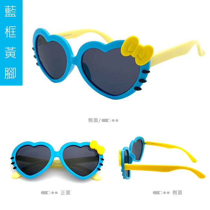 【suns】兒童偏光墨鏡 甜美kitty造型 抗UV (可扭鏡腳 鑑驗合格) 5