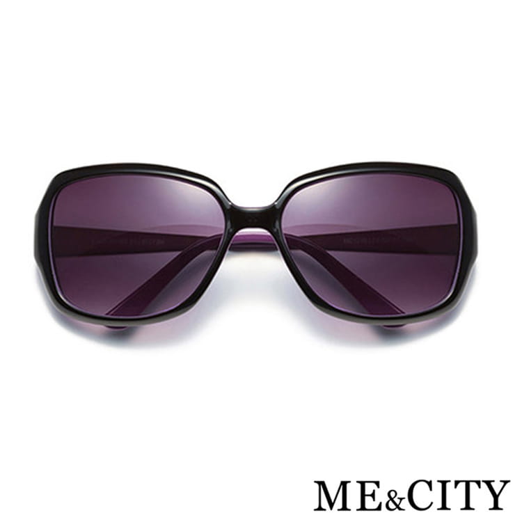 【ME&CITY】  浮雕閃耀花紋金屬太陽眼鏡 抗UV (ME 1218 L01) 5