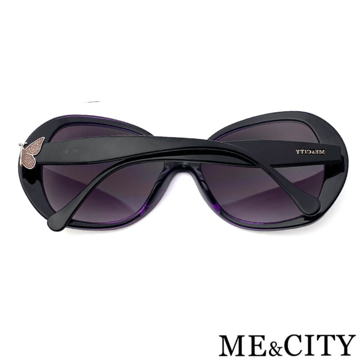 【ME&CITY】 歐美質感蝶飾太陽眼鏡 抗UV(ME 1206 L01) 12