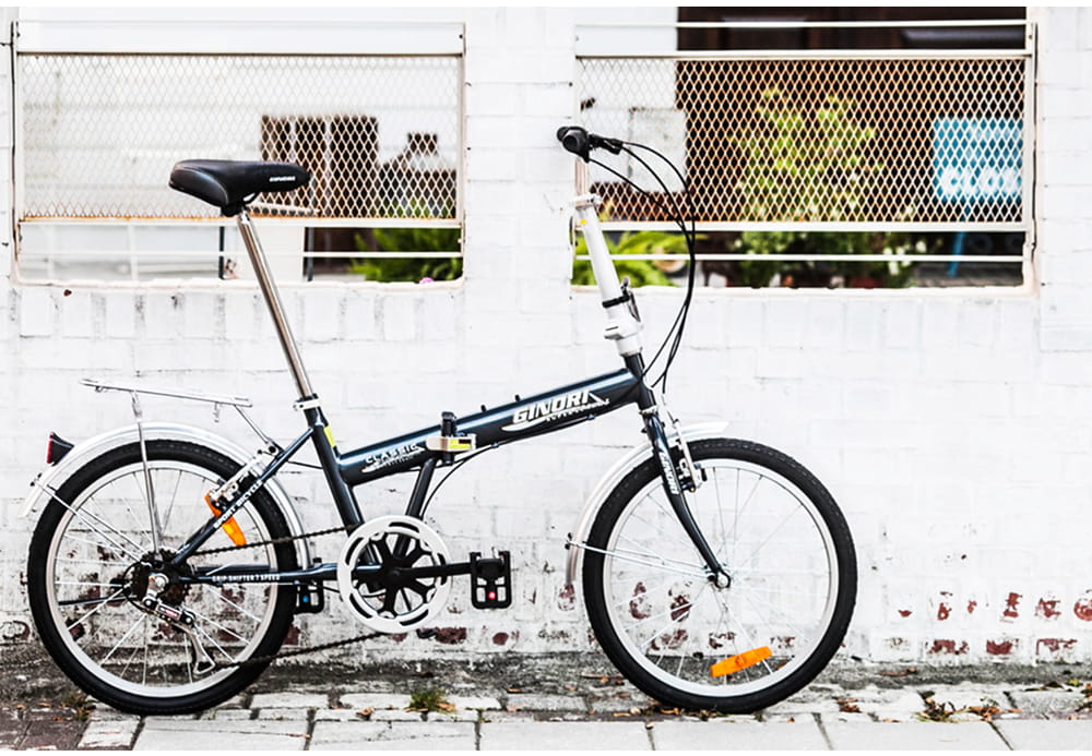 BIKEDNA G2 LITE 20吋7速 都市活力折疊車搭配擋泥板後貨架簡約設計風格輕鬆攜帶 18