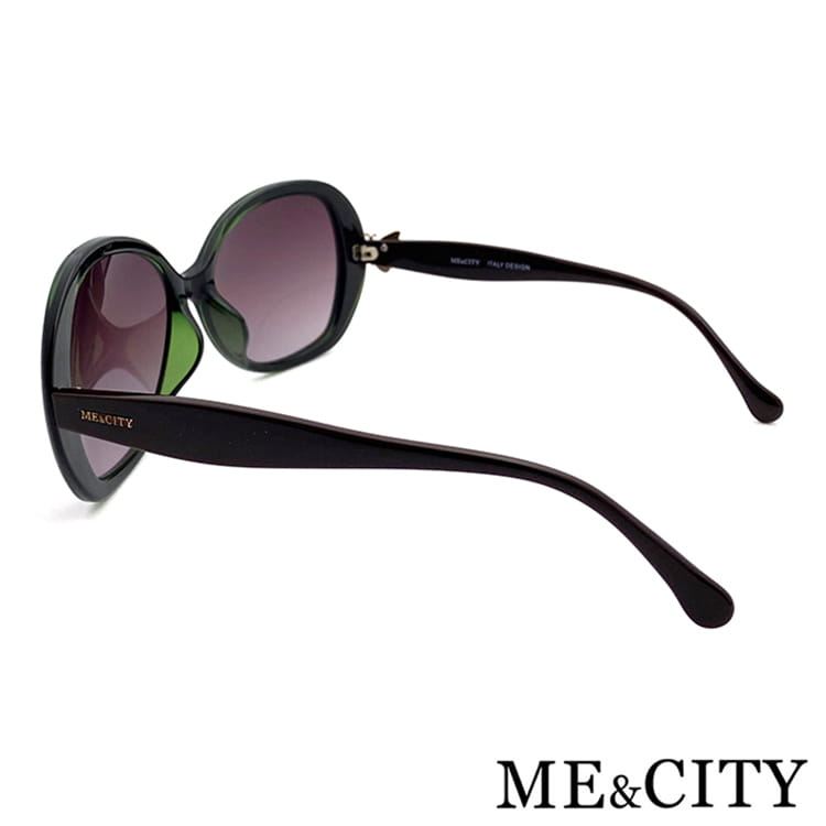 【ME&CITY】 歐美質感蝶飾太陽眼鏡 抗UV(ME 1206 J01) 13