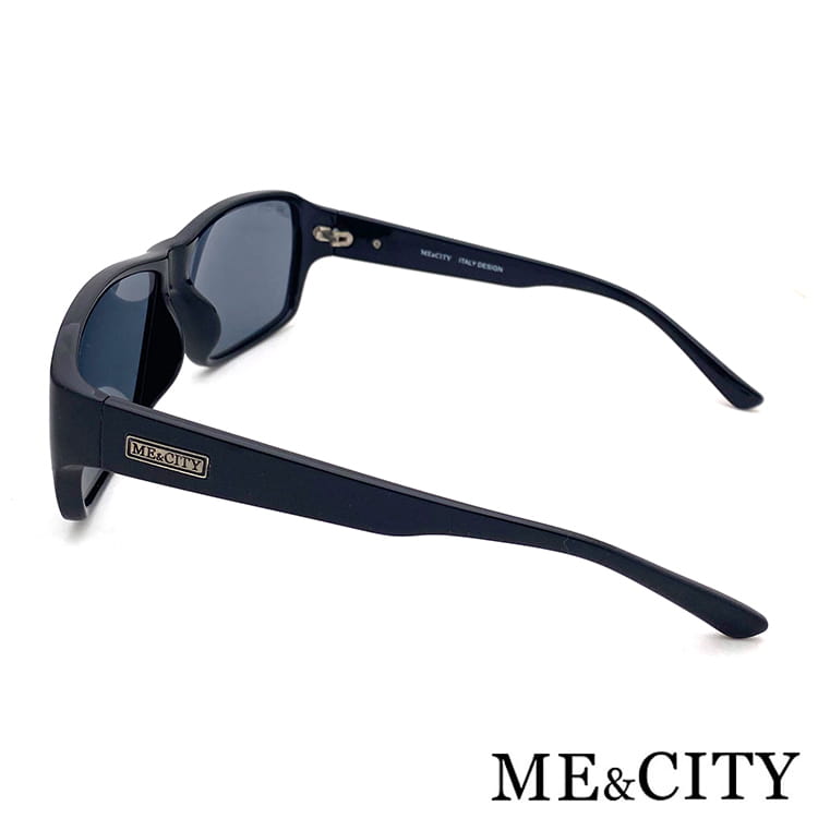 【ME&CITY】 簡約素面太陽眼鏡 抗UV400 (ME 110004 L000) 4
