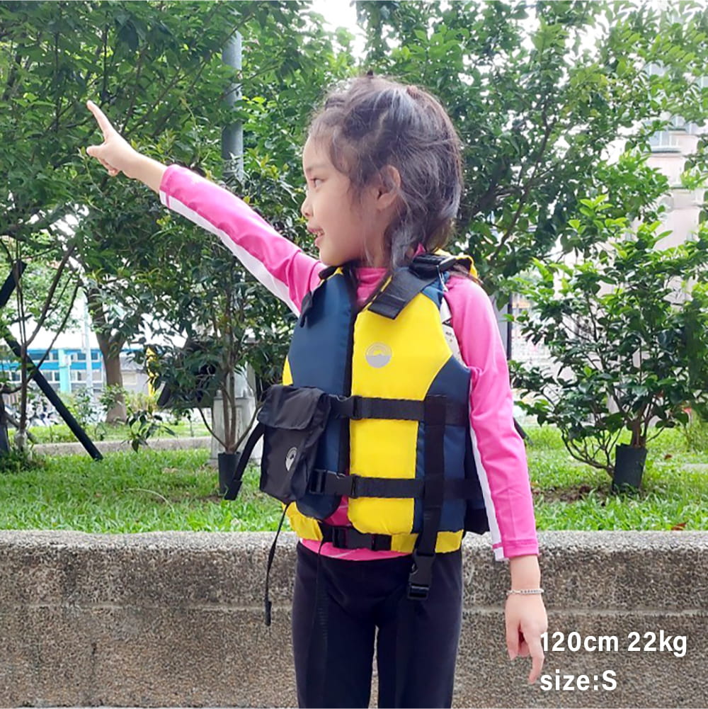 【HeleiWaho】可調節浮力衣 kids 浮潛 浮力背心 4