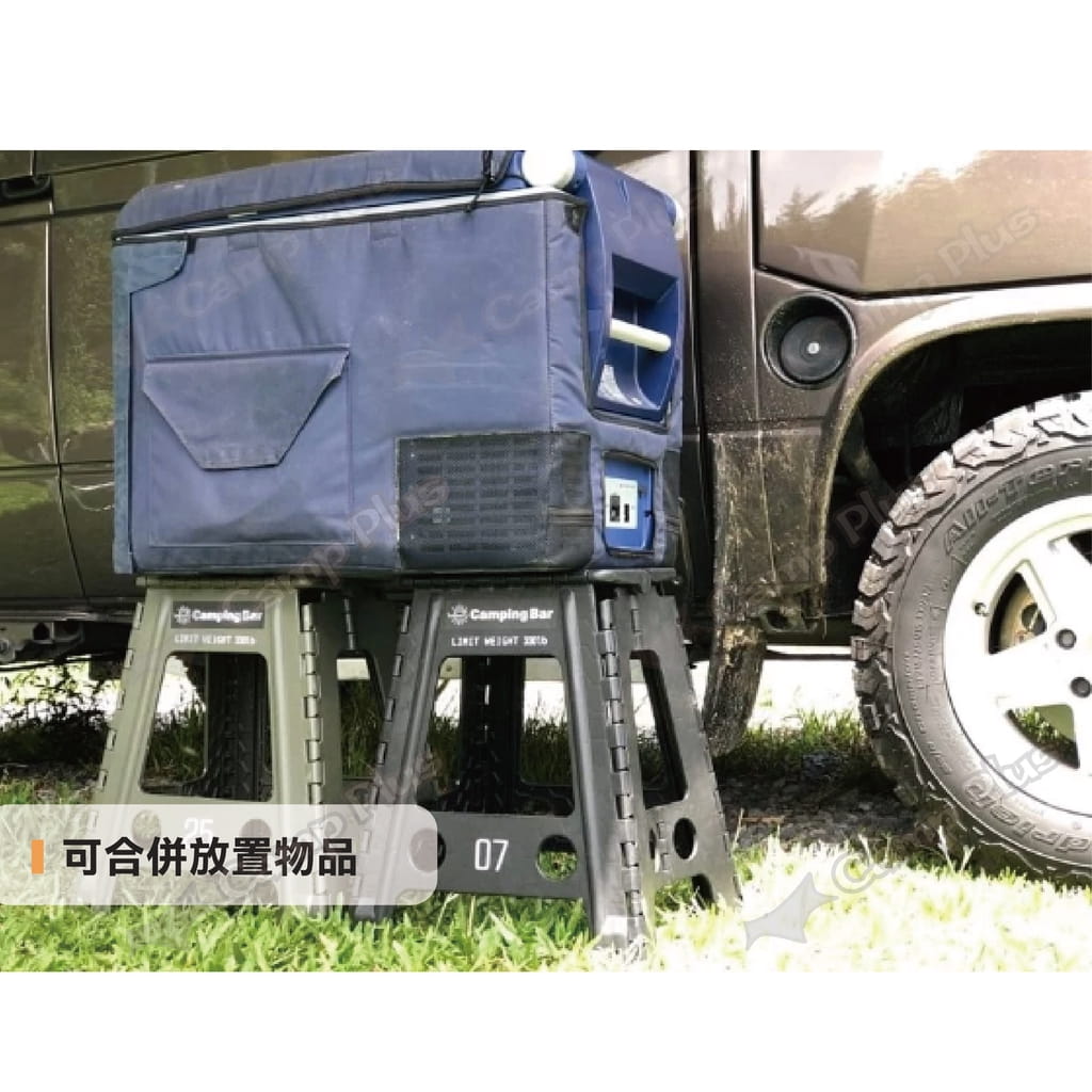 【CampingBar】軍事風折凳 大椅45CM (買一送一) 7