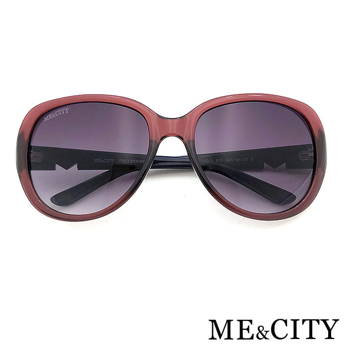 【ME&CITY】 歐美精緻M字母鑲鑽太陽眼鏡 抗UV (ME 1215 E01) 7