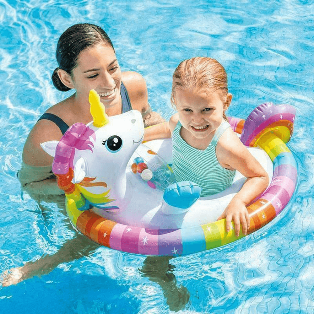 INTEX 59570動物造型水上兒童坐式充氣游圈 水上玩具 適3~4歲【SV61315】BO雜貨 4
