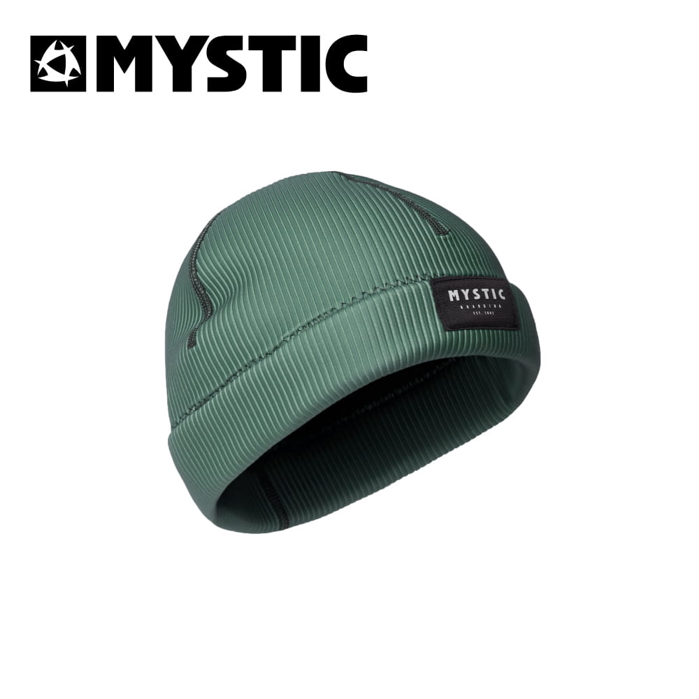 【MYSTIC】防寒頭套 防寒帽 潛水帽 衝浪 深綠 0
