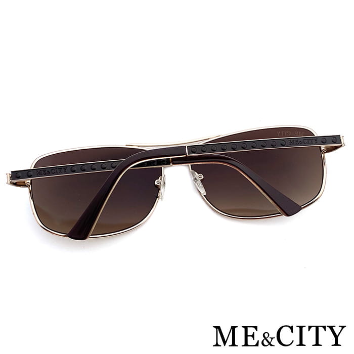 【ME&CITY】 傲氣飛行官金屬方框太陽眼鏡 抗UV (ME 1104 A01) 7