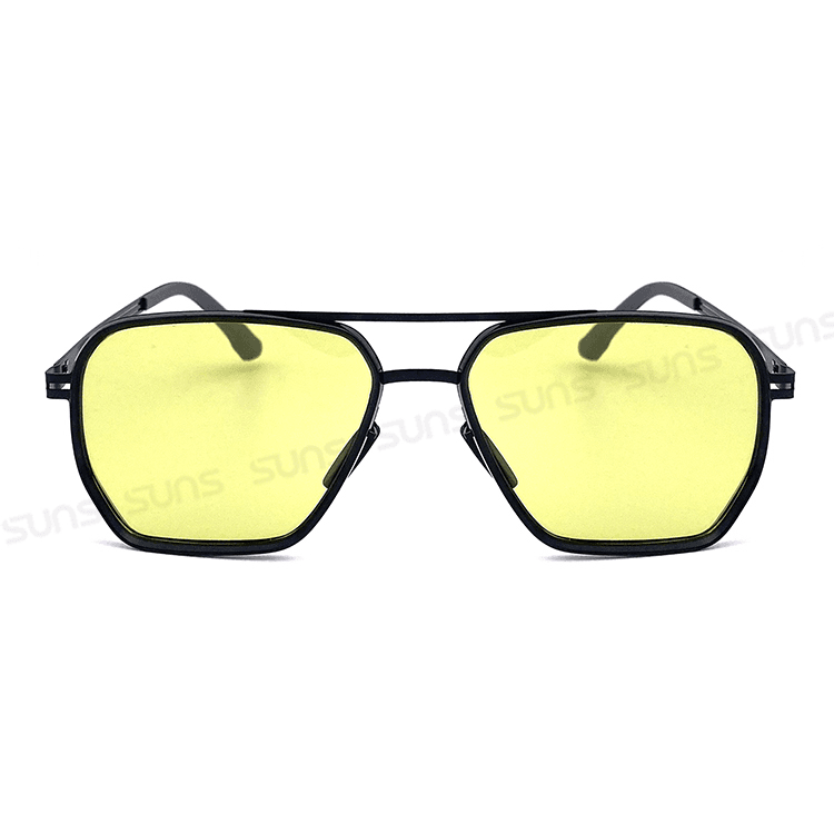 【suns】日夜兩用變色偏光太陽眼鏡 薄鋼雙樑飛行框偏光鏡 抗UV 【1050】 6