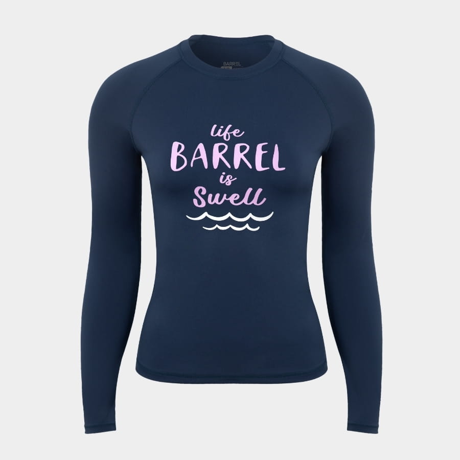 【BARREL】悠閒女款長袖上衣 #MIDNIGHT BLUE 2