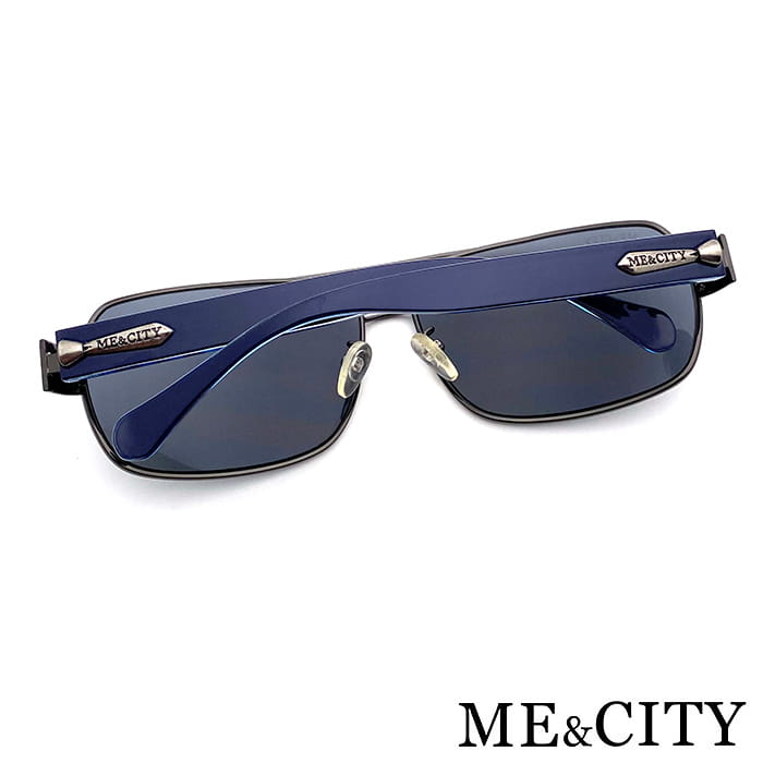 【ME&CITY】 時尚飛行員方框太陽眼鏡 抗UV (ME 110012 C680) 8
